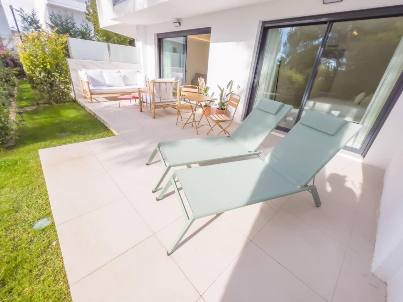 Bajo Con Jardin En La Milla De Oro Apartment Marbella Exterior photo
