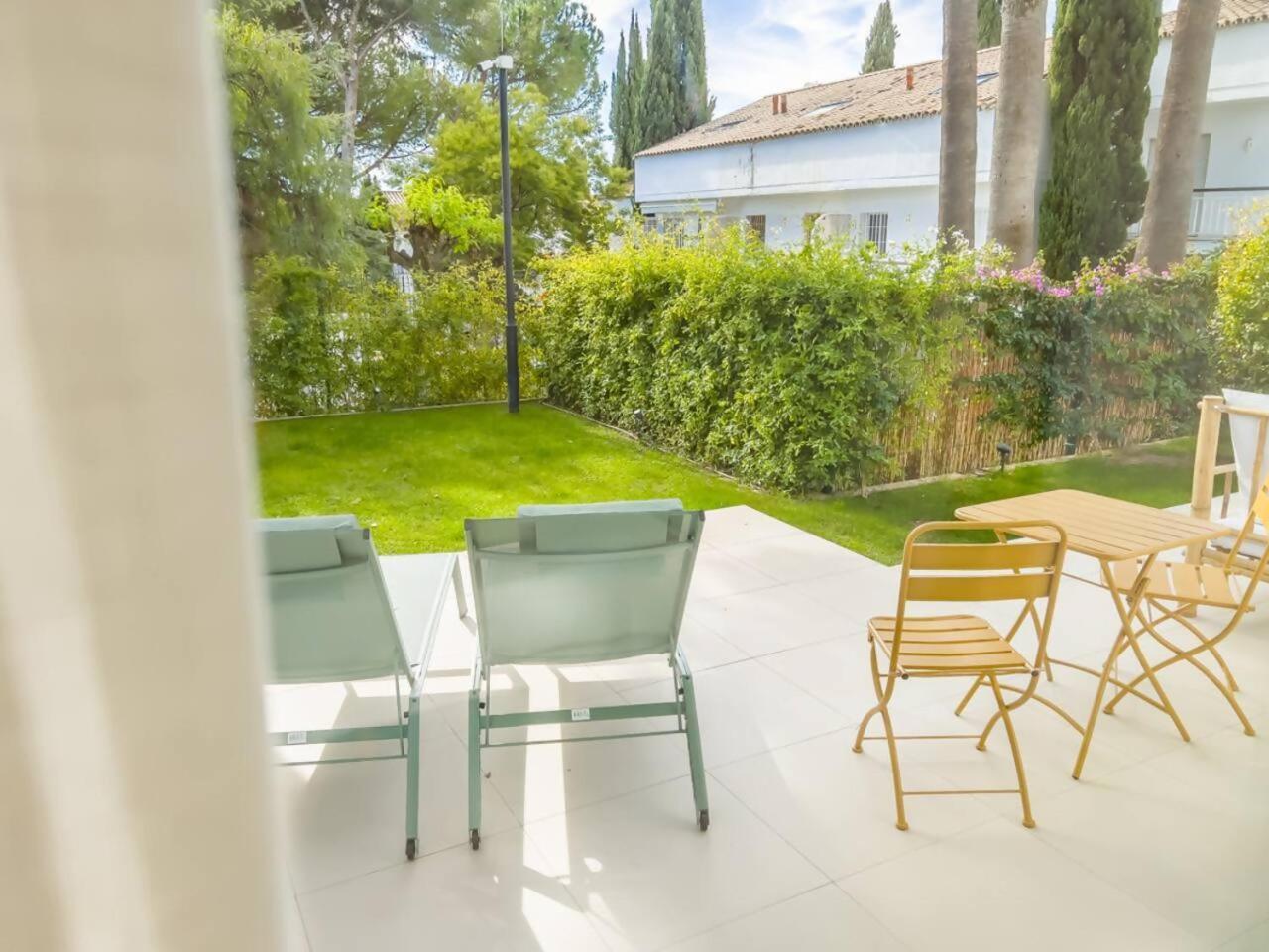 Bajo Con Jardin En La Milla De Oro Apartment Marbella Exterior photo